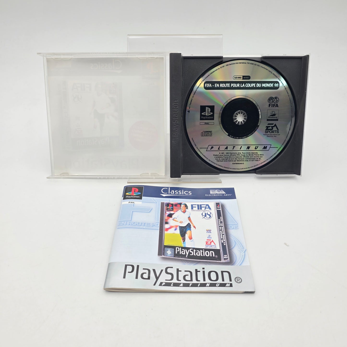 FIFA EN ROUTE POUR LA COUPE DU MONDE 98 - PLAYSTATION 1