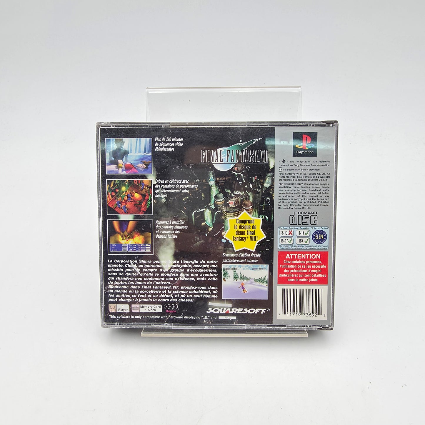 FINAL FANTASY VII - PLAYSTATION 1