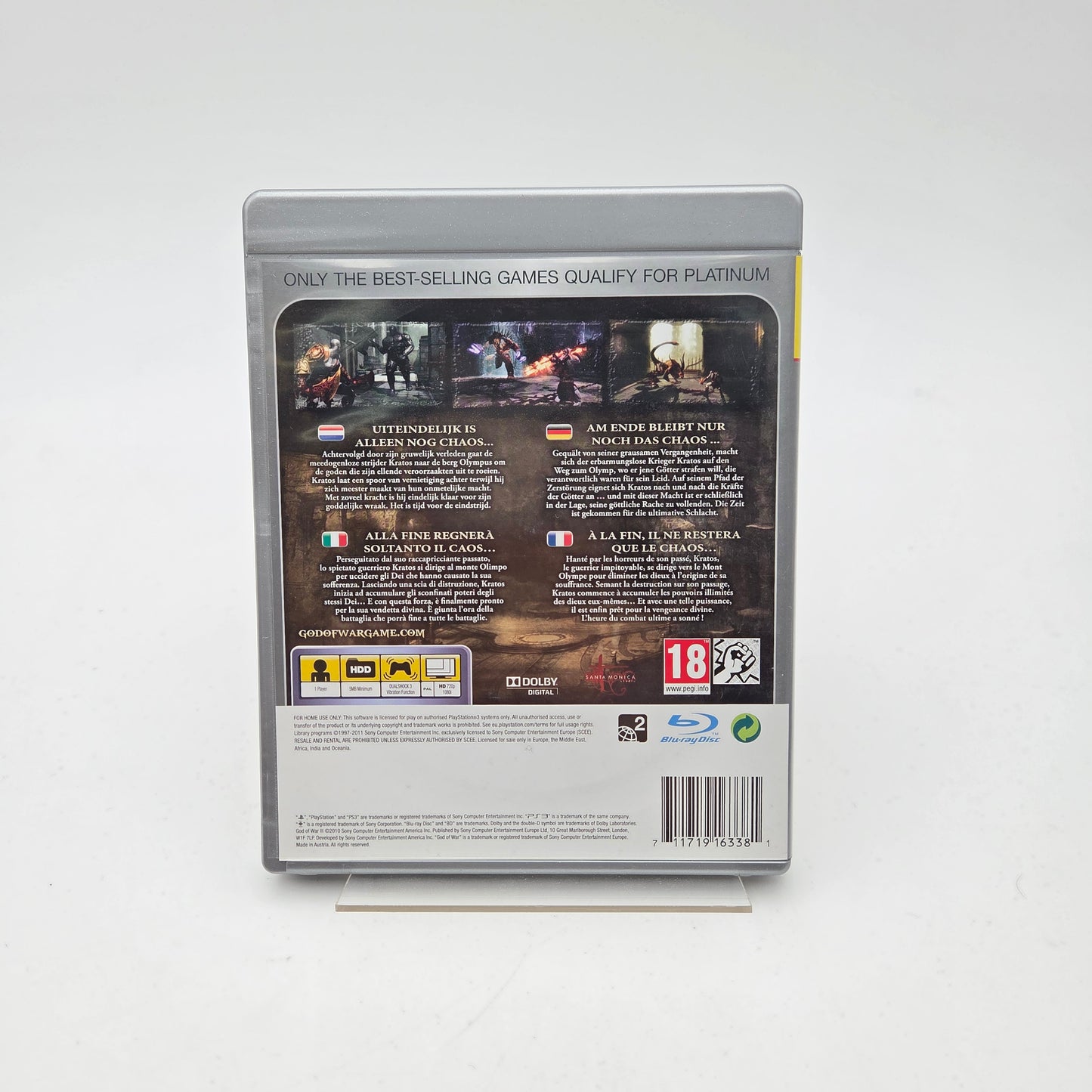 GOD OF WAR III - PLAYSTATION 3