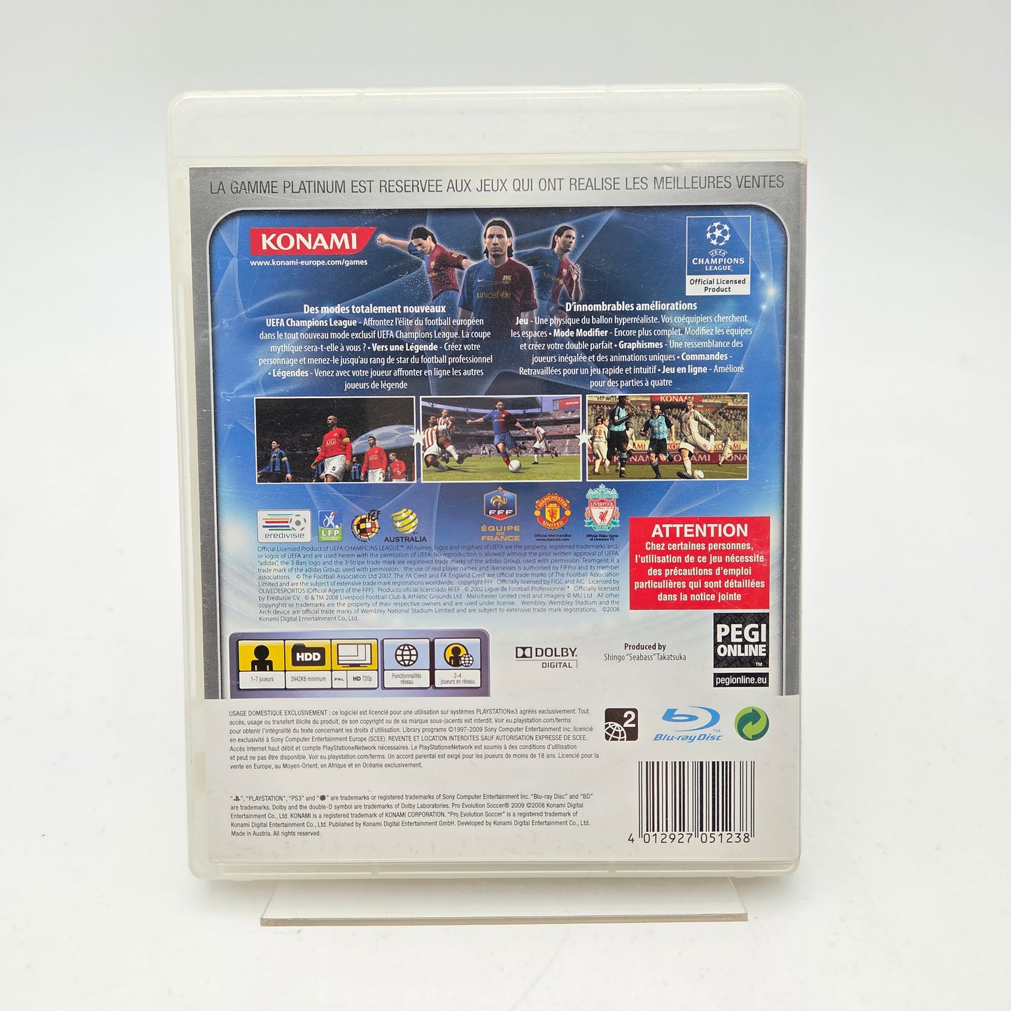 PRO EVOLUTION SOCCER 2009 - PLAYSTATION 3