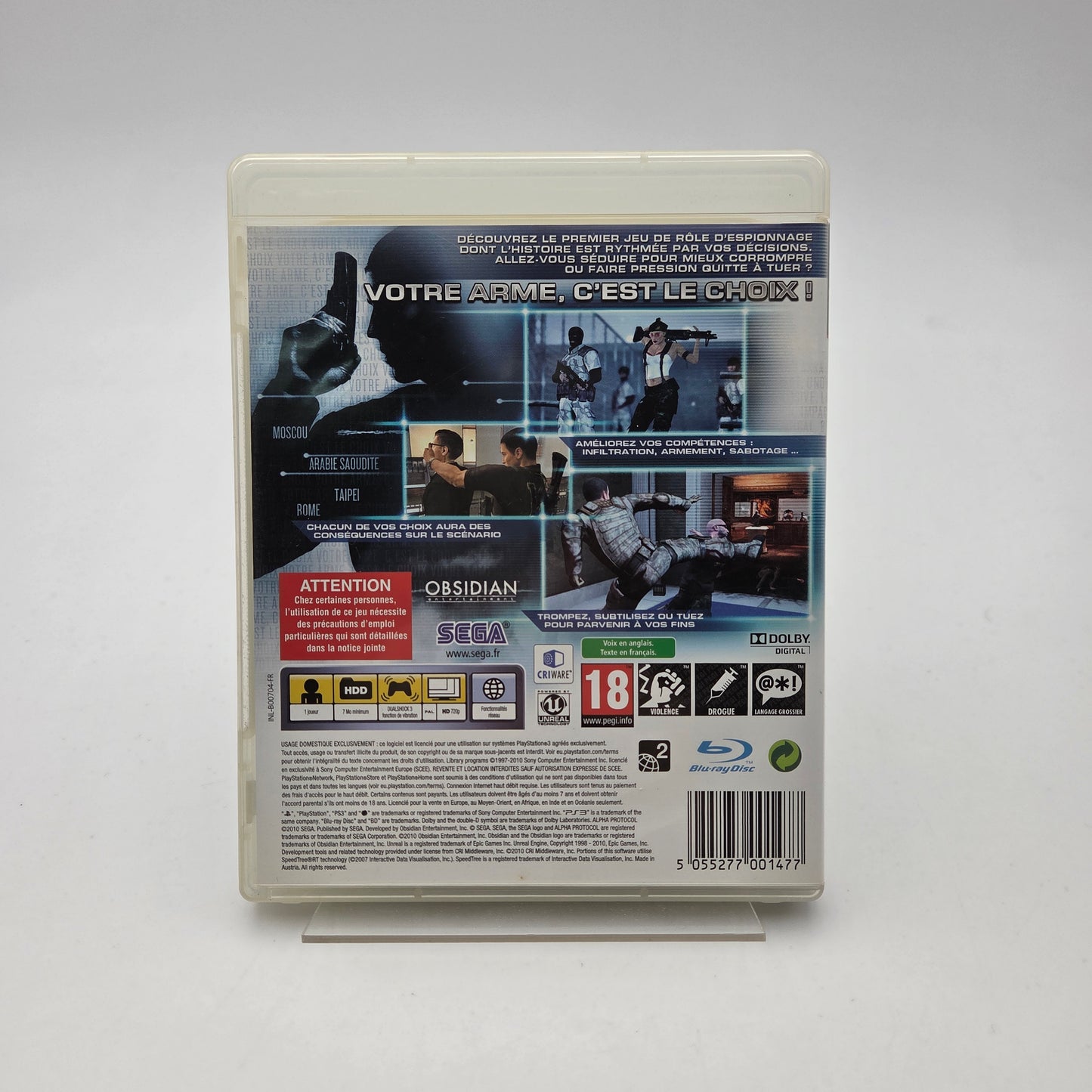 ALPHA PROTOCOL - PLAYSTATION 3