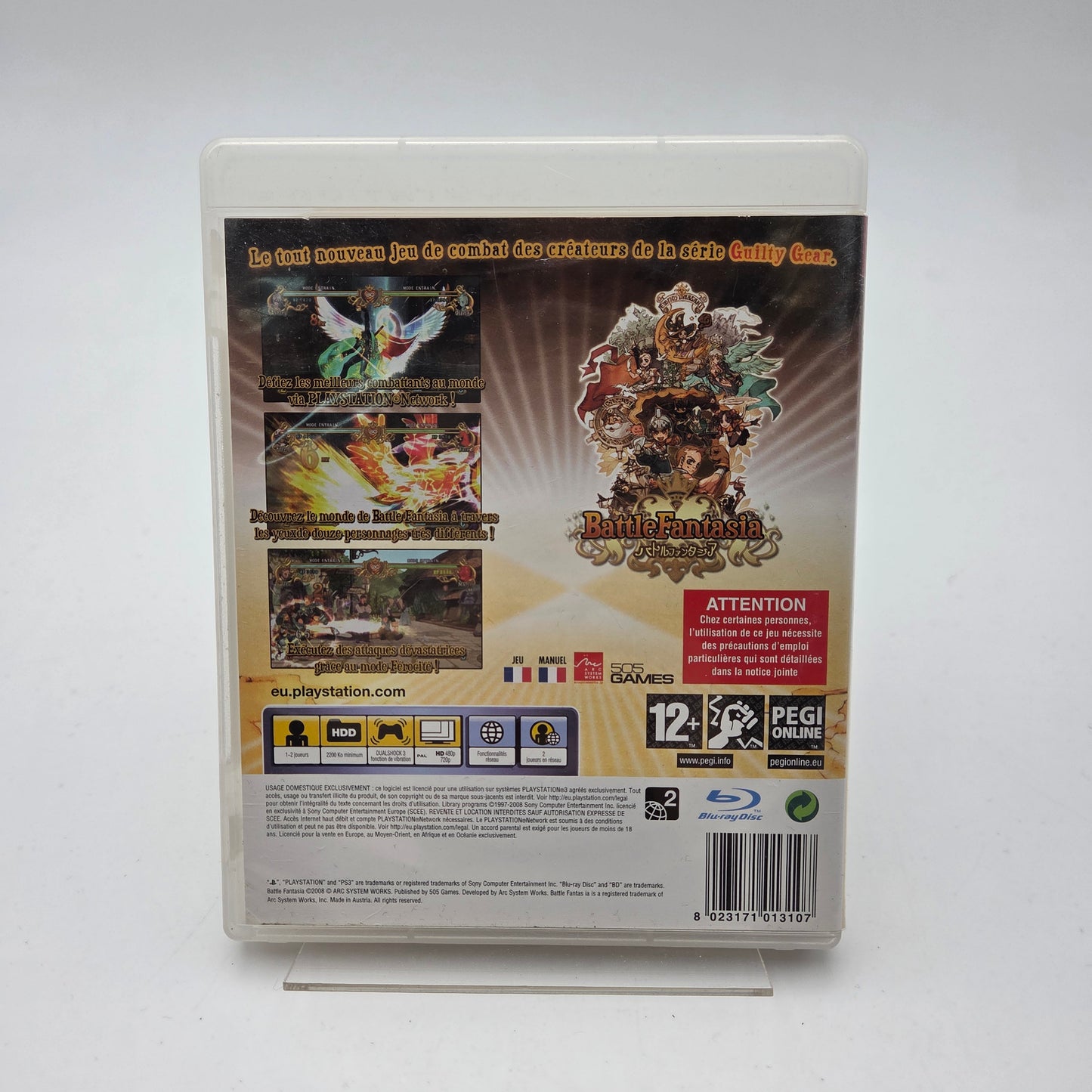 BATTLE FANTASIA - PLAYSTATION 3