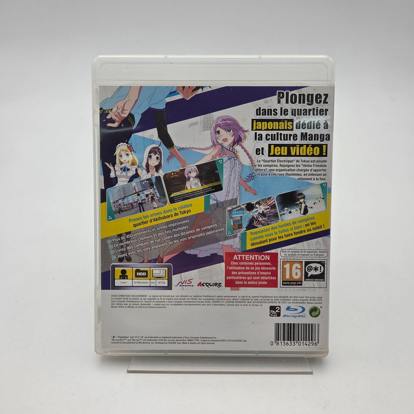 AKIBA'S TRIP UNDEAD & UNDRESSED - PLAYSTATION 3