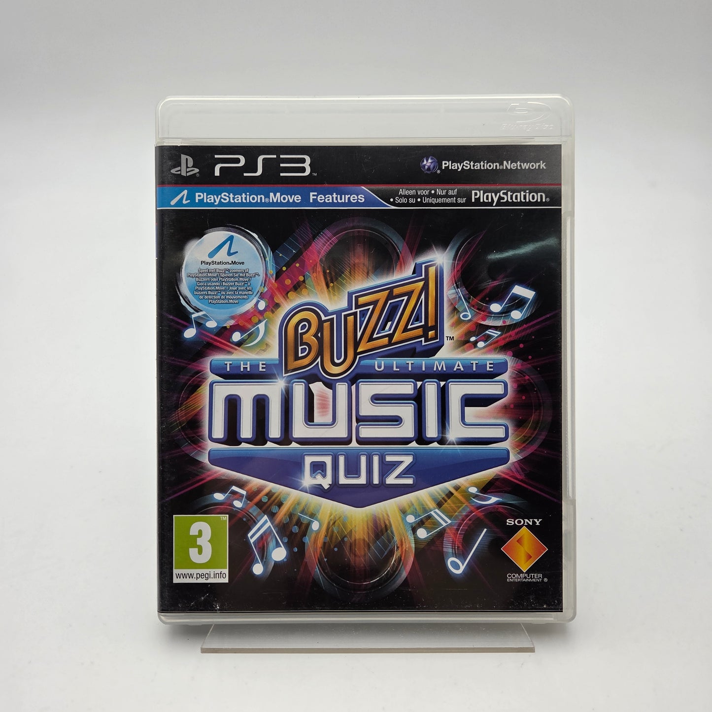 BUZZ THE ULTIMATE MUSIC QUIZ - PLAYSTATION 3
