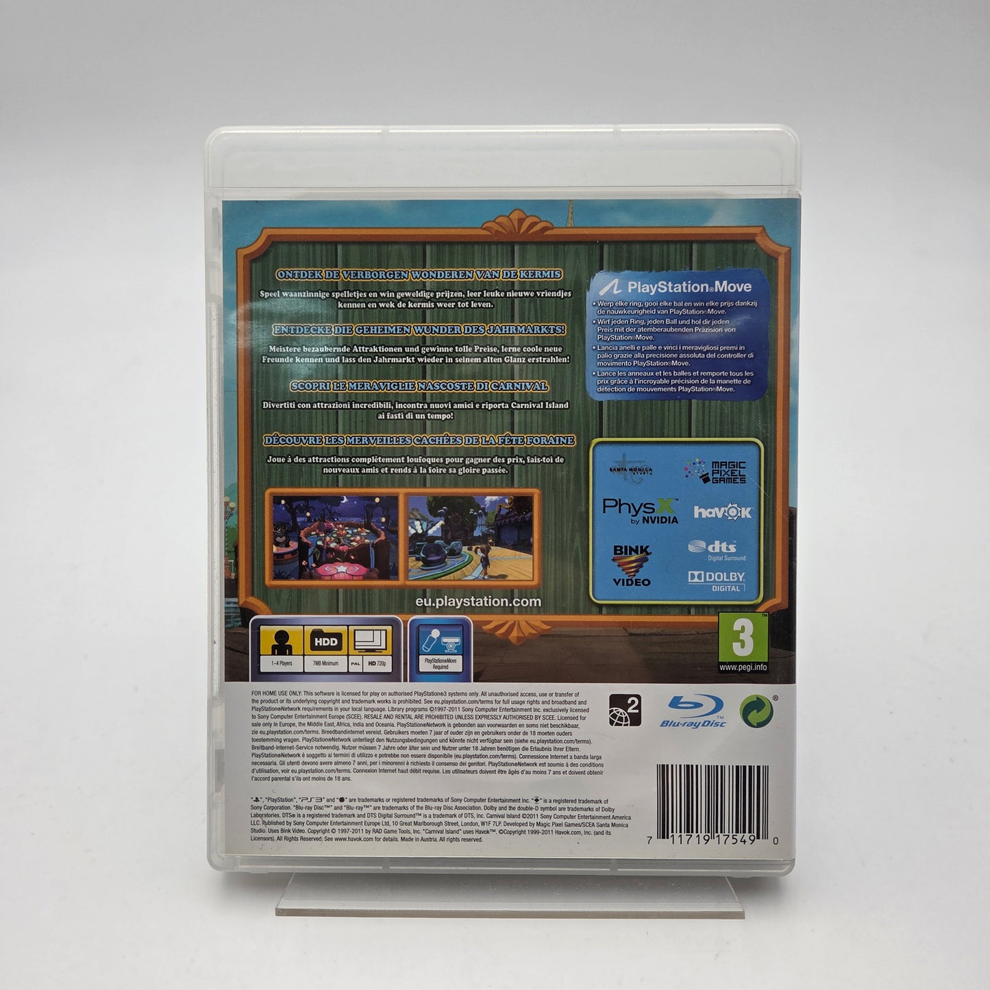 CARNIVAL ISLAND - PLAYSTATION 3