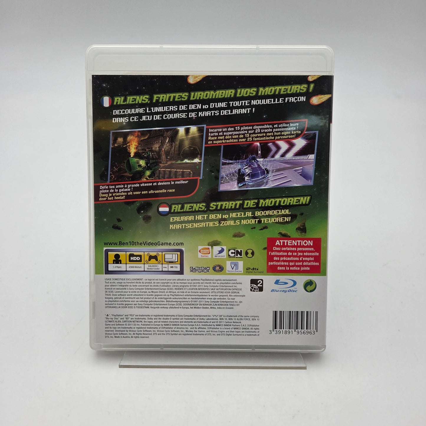 BEN 10 GALACTIC RACING - PLAYSTATION 3