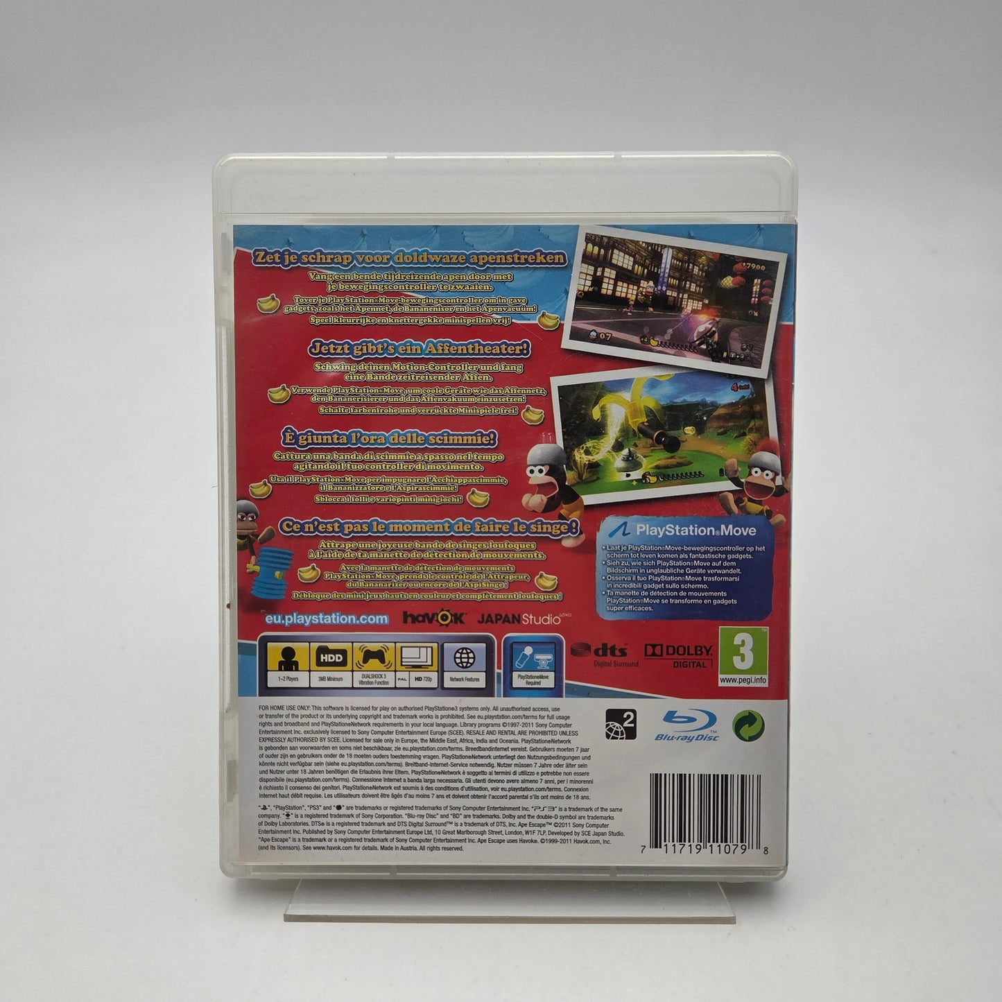 APE ESCAPE - PLAYSTATION 3