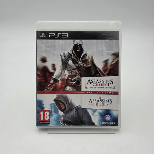 ASSASSIN'S CREED II GAME OF THE YEAR EDITION + ASSASSIN'S CREED - PLAYSTATION 3