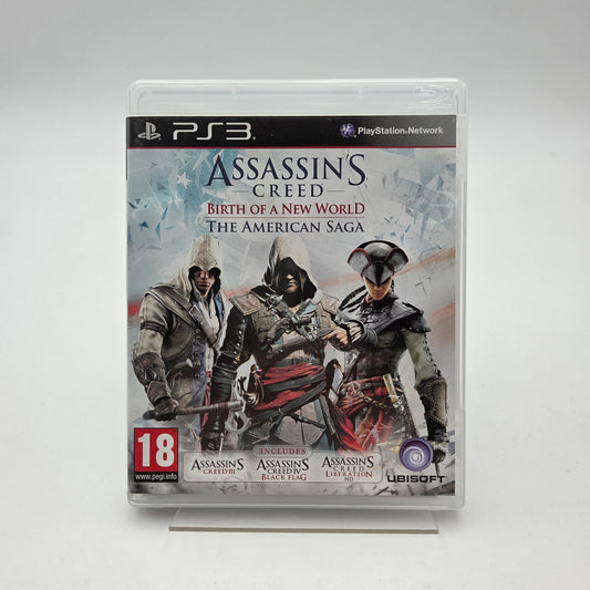 ASSASSIN'S CREED BIRTH OF A NEW WORLD – THE AMERICAN SAGA - PLAYSTATION 3