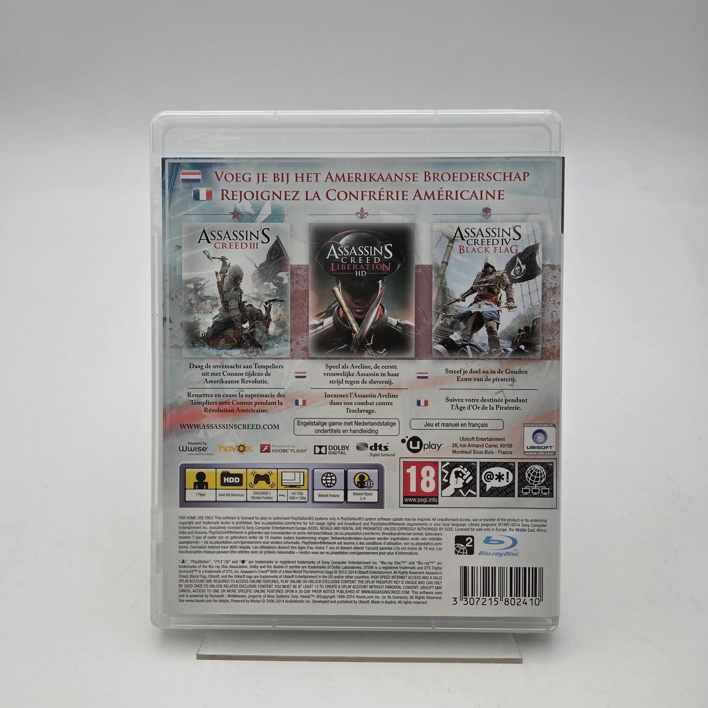 ASSASSIN'S CREED BIRTH OF A NEW WORLD – THE AMERICAN SAGA - PLAYSTATION 3