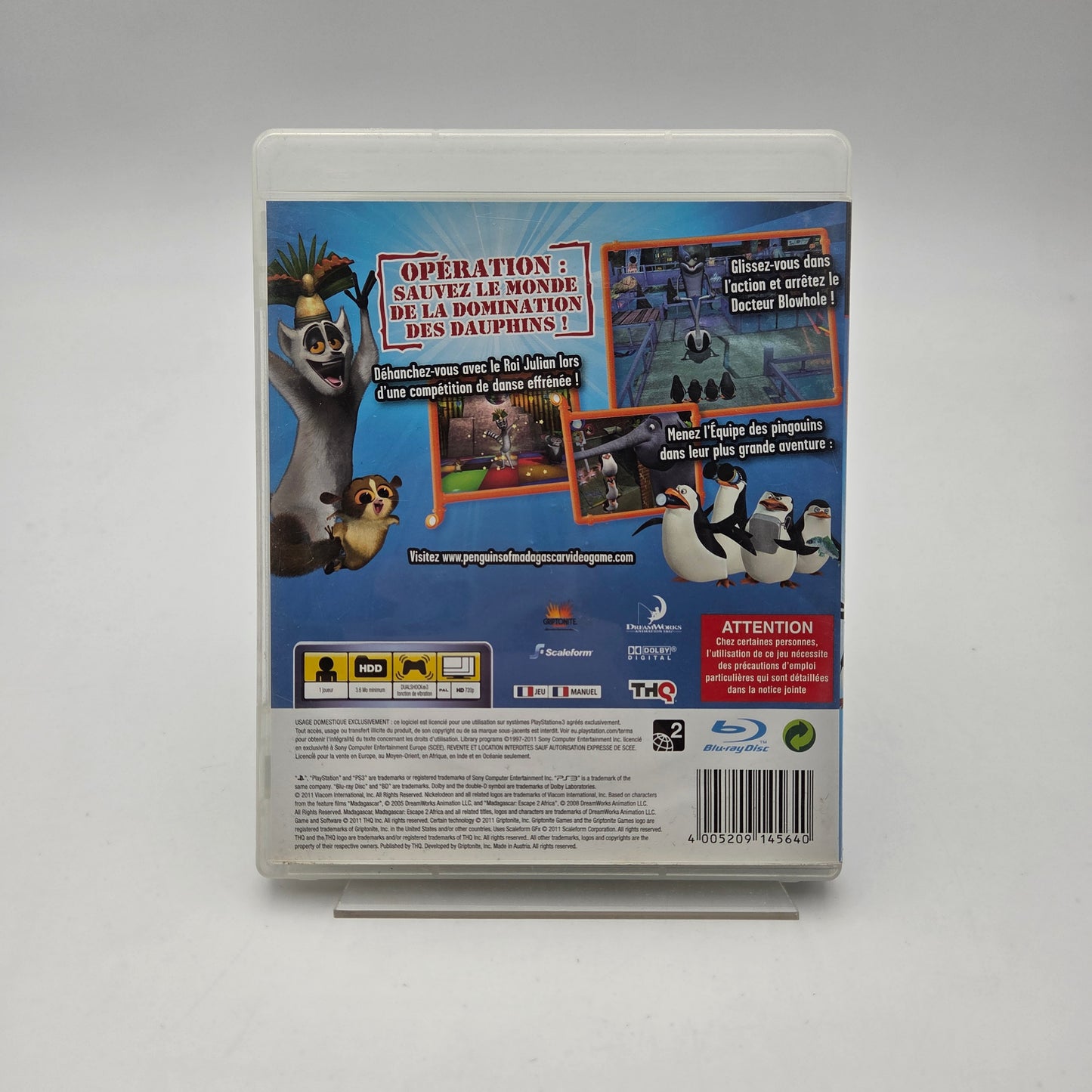 LES PINGOUINS (DOCTEUR BLOWHOLE) - PLAYSTATION 3