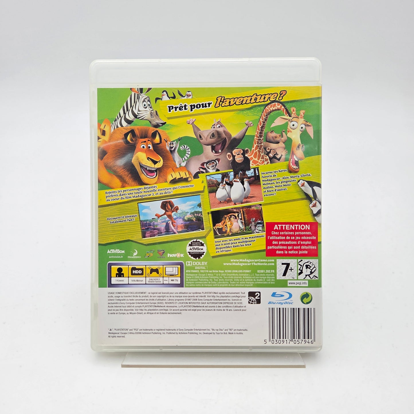 MADAGASCAR 2 - PLAYSTATION 3