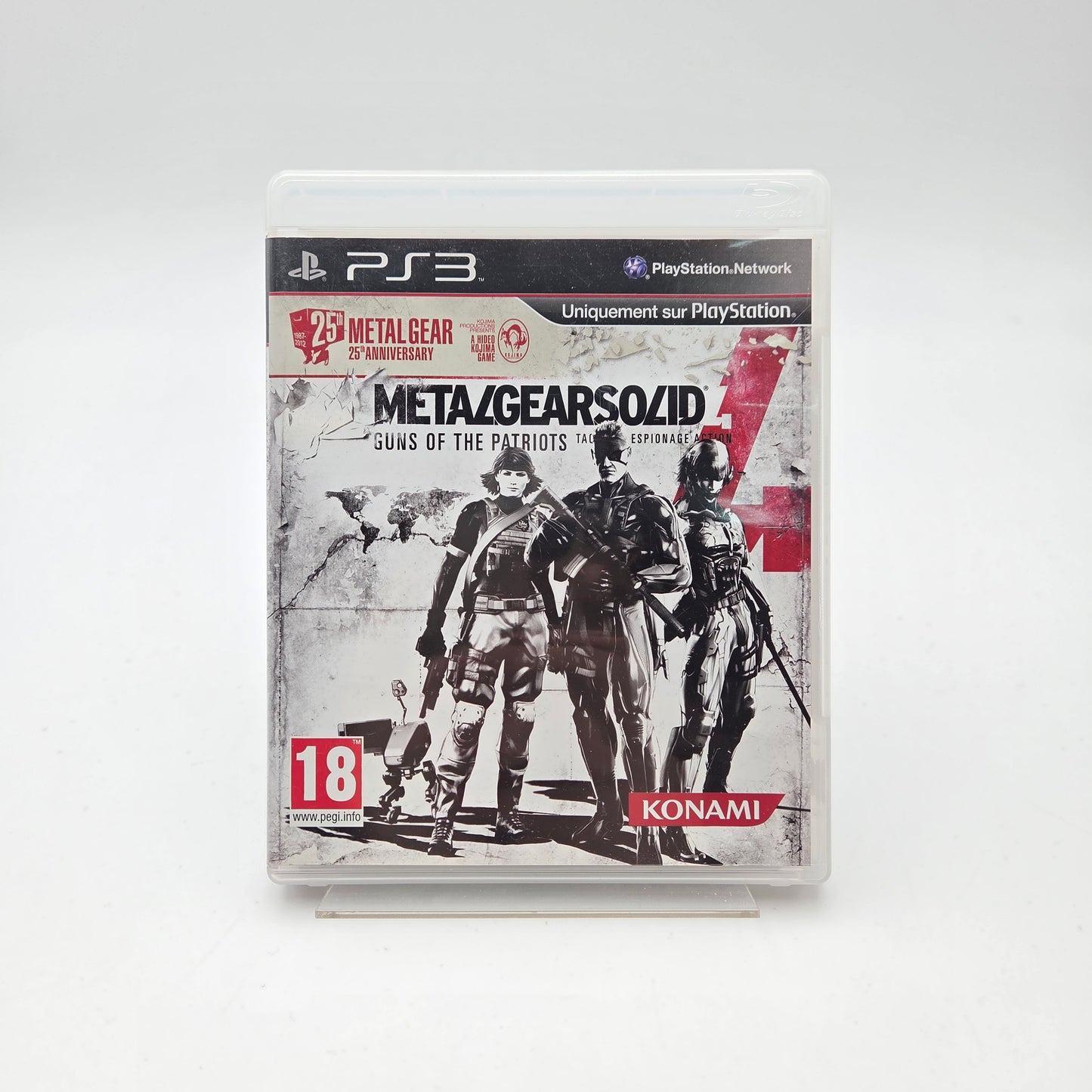 METAL GEAR SOLID 4 GUNS OF THE PATRIOTS TACTICAL ESPIONAGE ACTION - PLAYSTATION 3