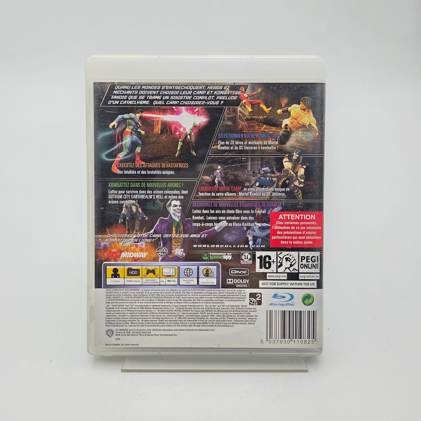 MORTAL KOMBAT VS DC UNIVERSE - PLAYSTATION 3