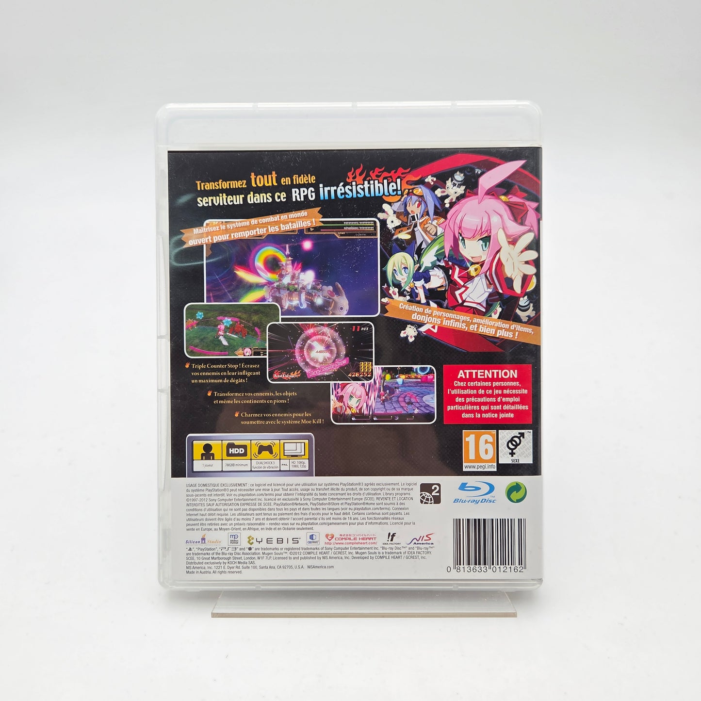 MUGEN SOULS - PLAYSTATION 3
