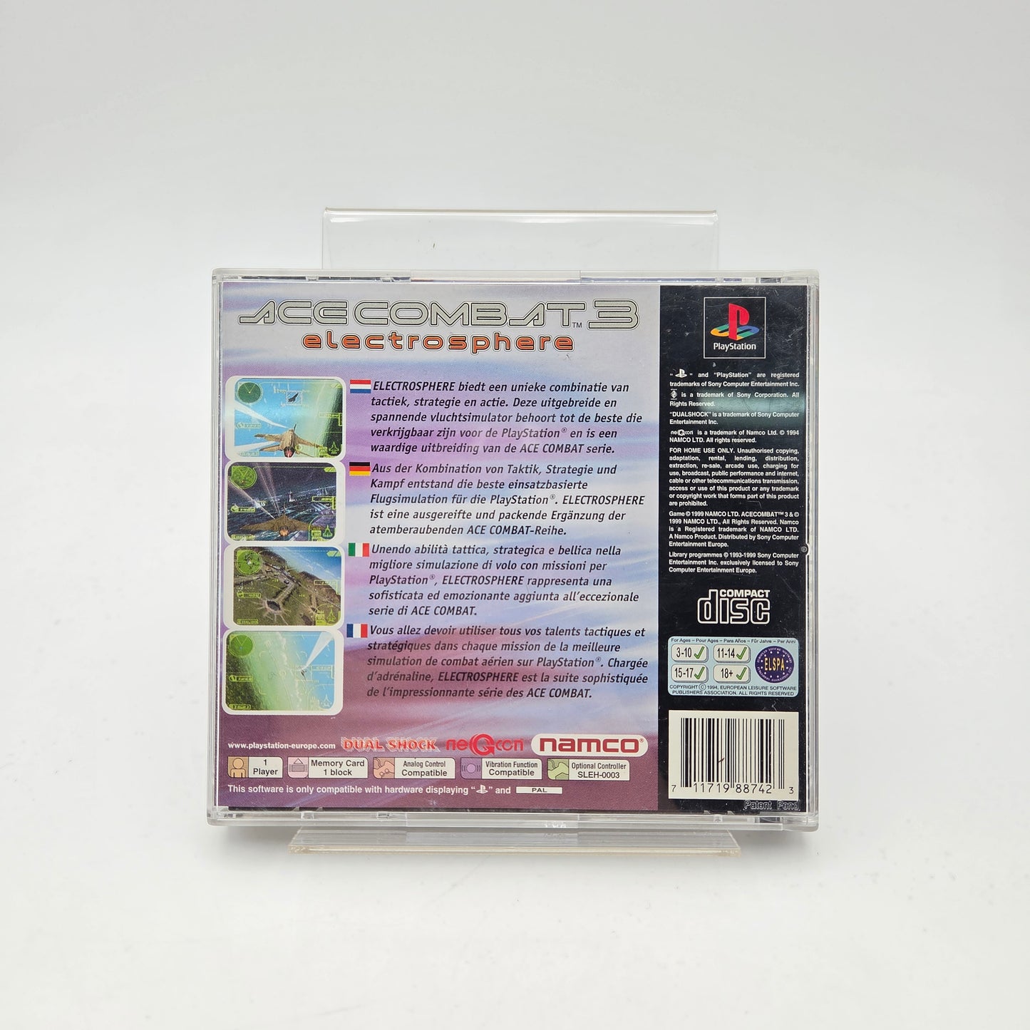 ACE COMBAT 3 - PLAYSTATION 1