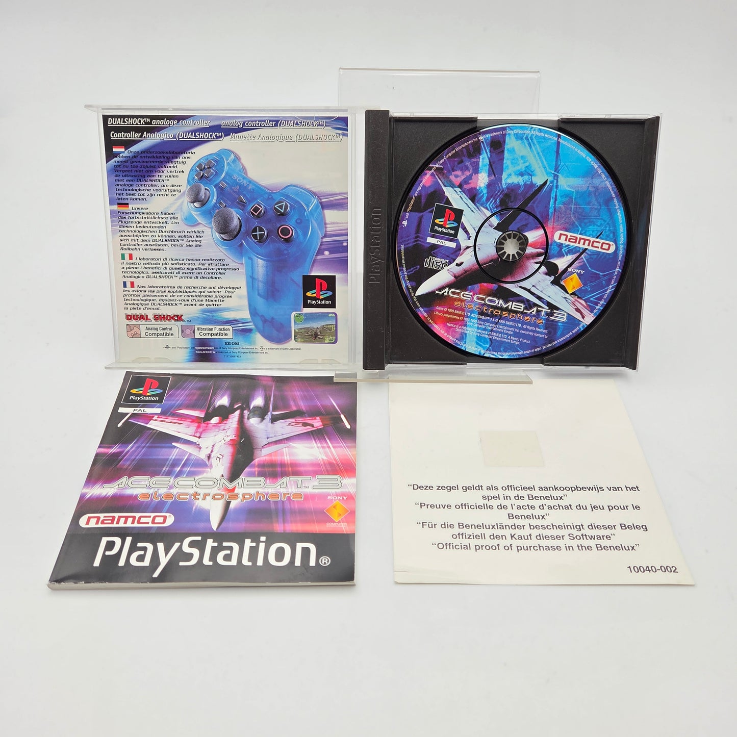 ACE COMBAT 3 - PLAYSTATION 1