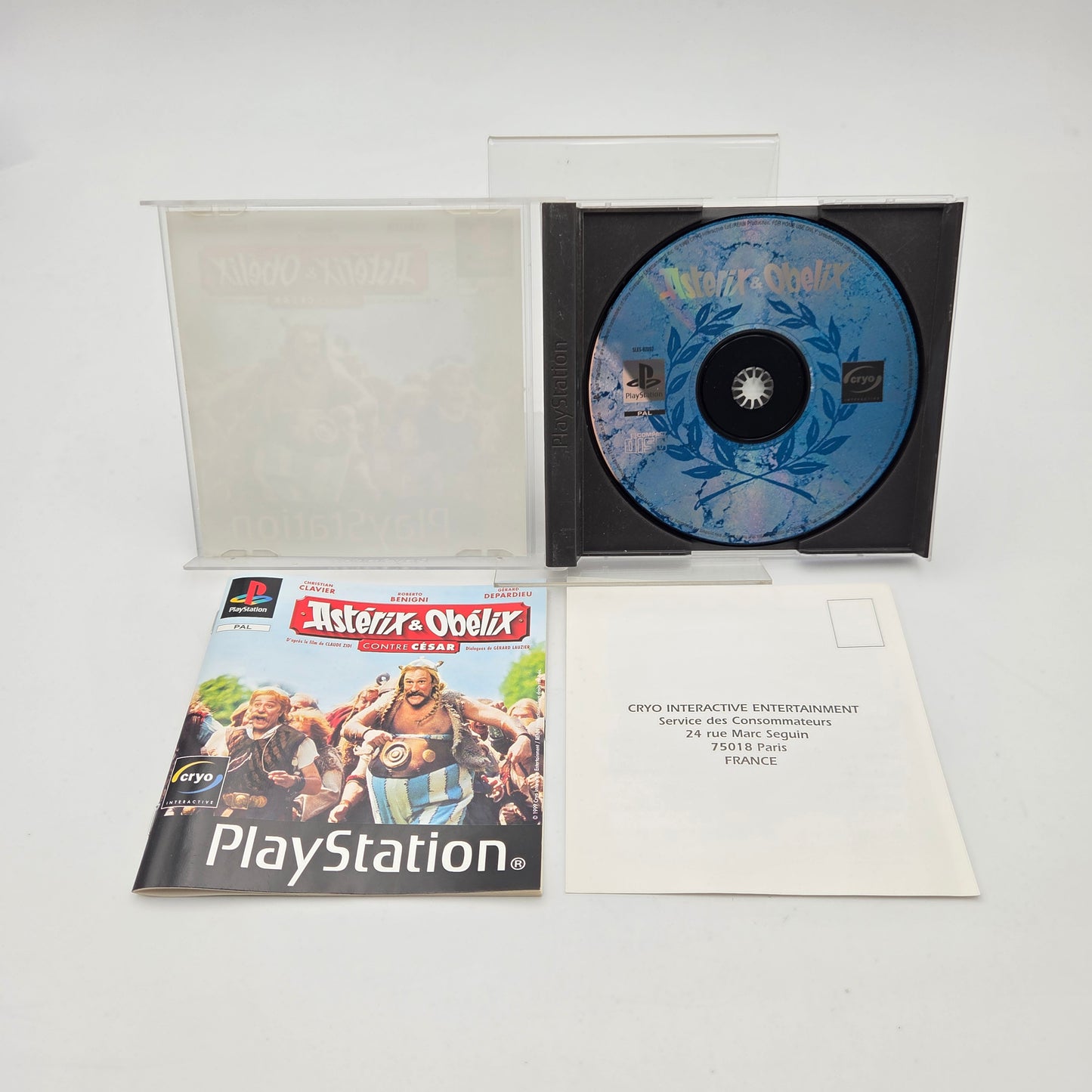 ASTÉRIX & OBÉLIX CONTRE CÉSAR - PLAYSTATION 1