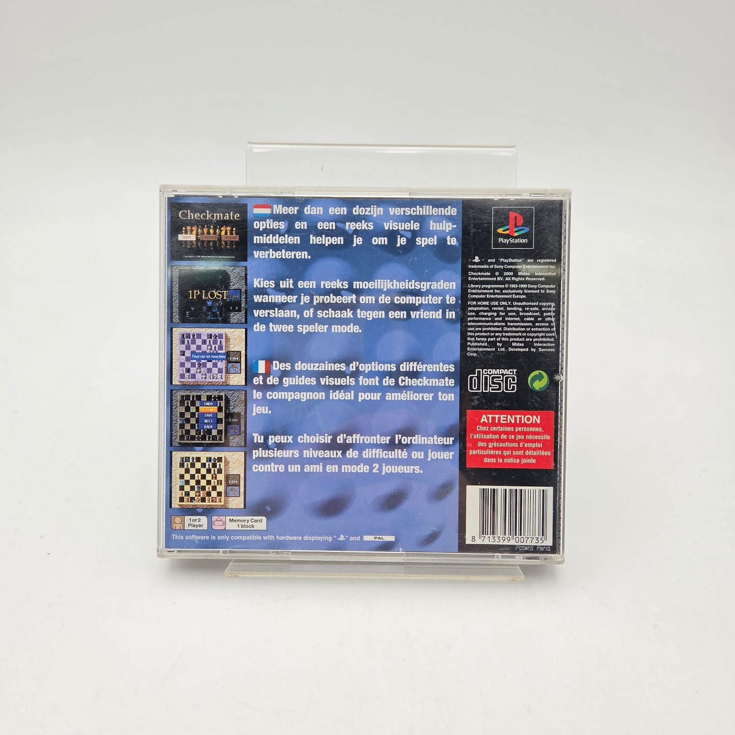 CHECKMATE - PLAYSTATION 1
