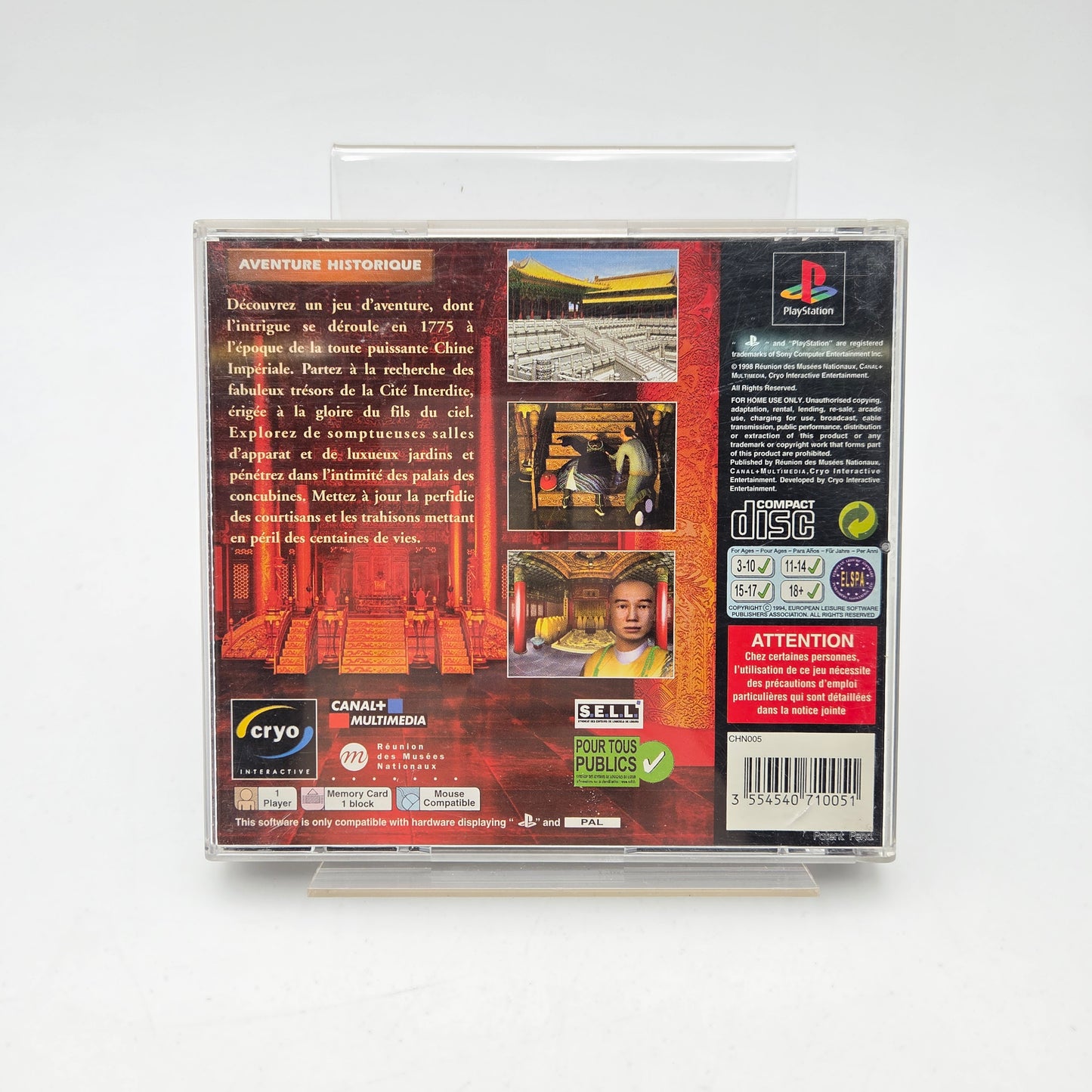CHINE - PLAYSTATION 1