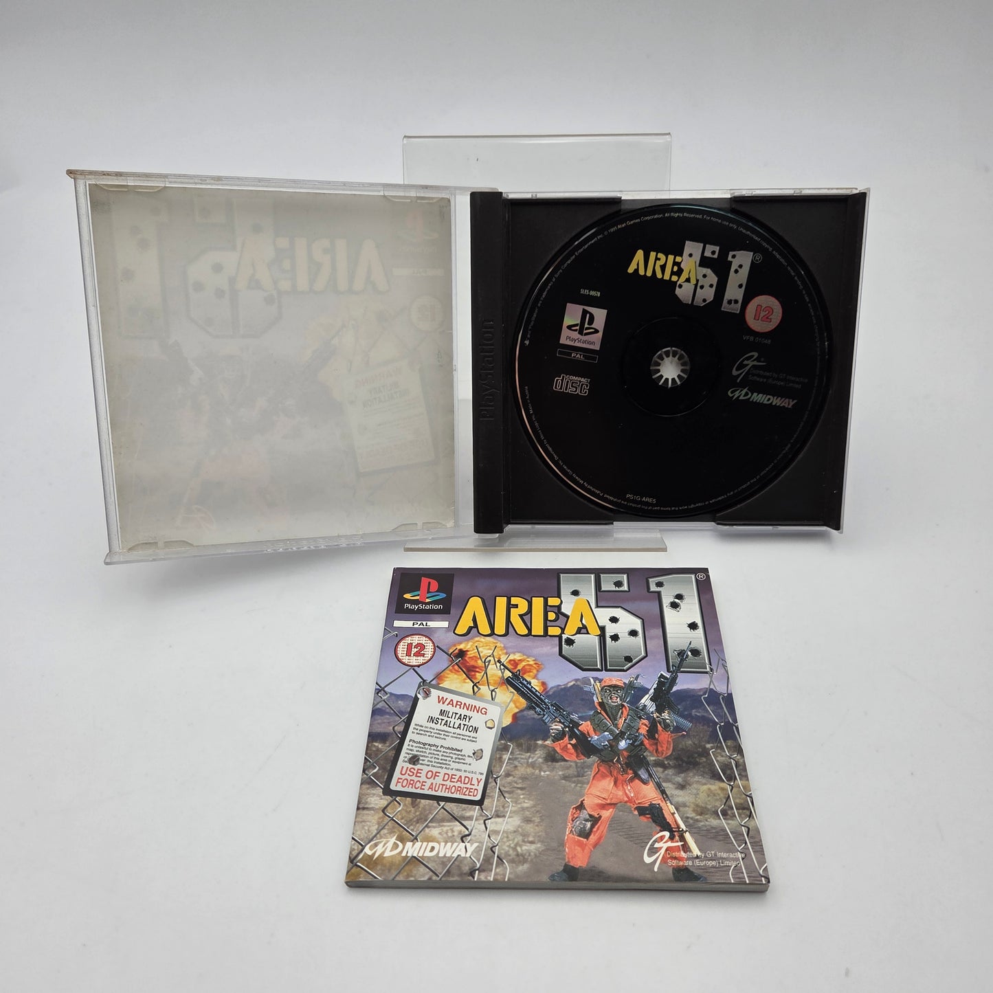 AREA 51 - PLAYSTATION 1