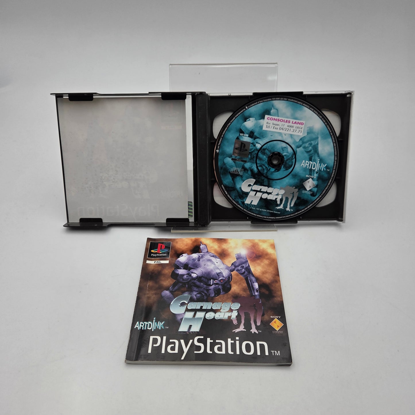 CARNAGE HEART - PLAYSTATION 1