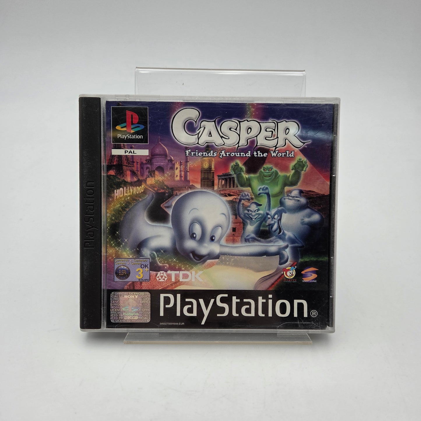 CASPER FRIENDS AROUND THE WORLD - PLAYSTATION 1