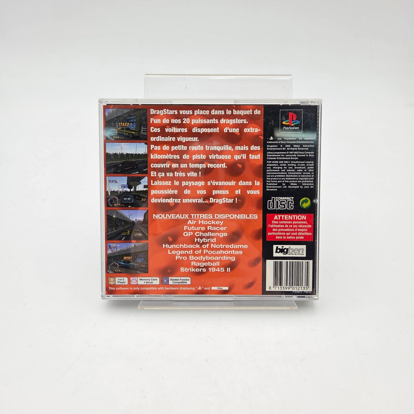 DRAGSTARS - PLAYSTATION 1