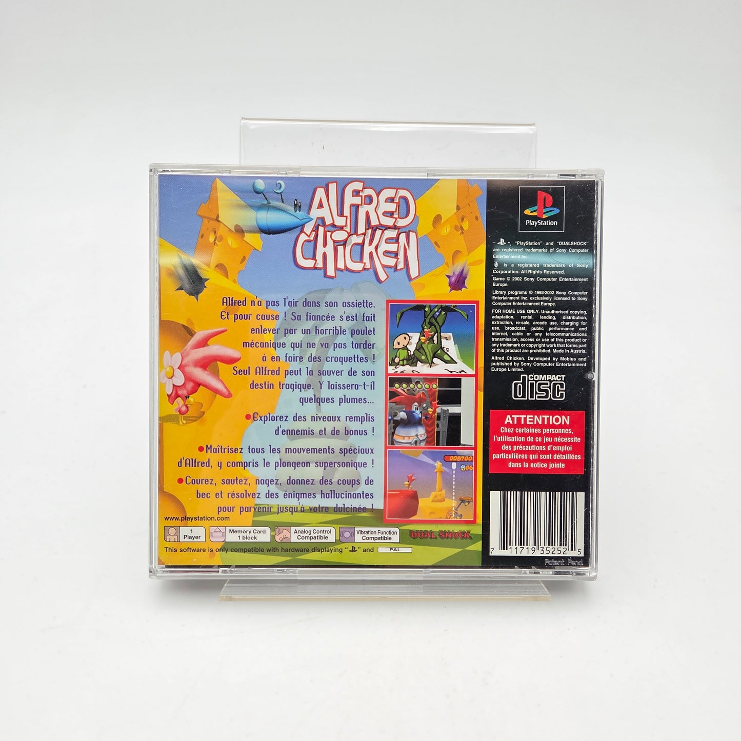 ALFRED CHICKEN - PLAYSTATION 1
