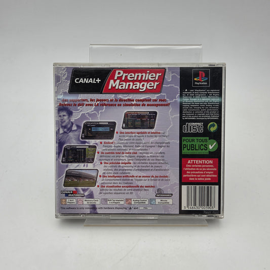 CANAL+ PREMIER MANAGER - PLAYSTATION 1