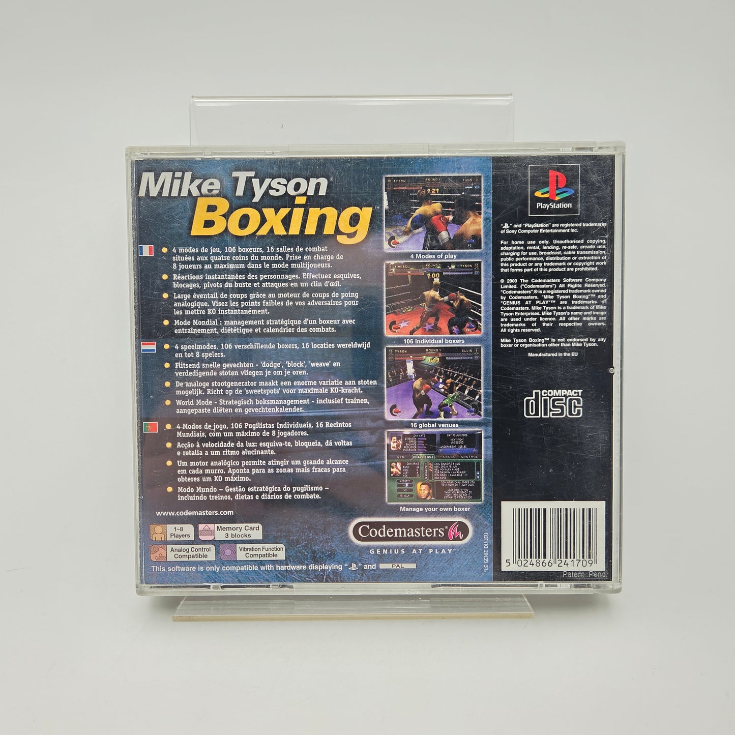 MIKE TYSON BOXING - PLAYSTATION 1
