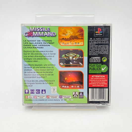 MISSILE COMMAND - PLAYSTATION 1
