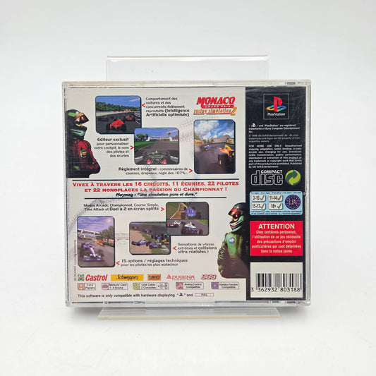 MONACO GRAND PRIX RACING SIMULATION 2 - PLAYSTATION 1