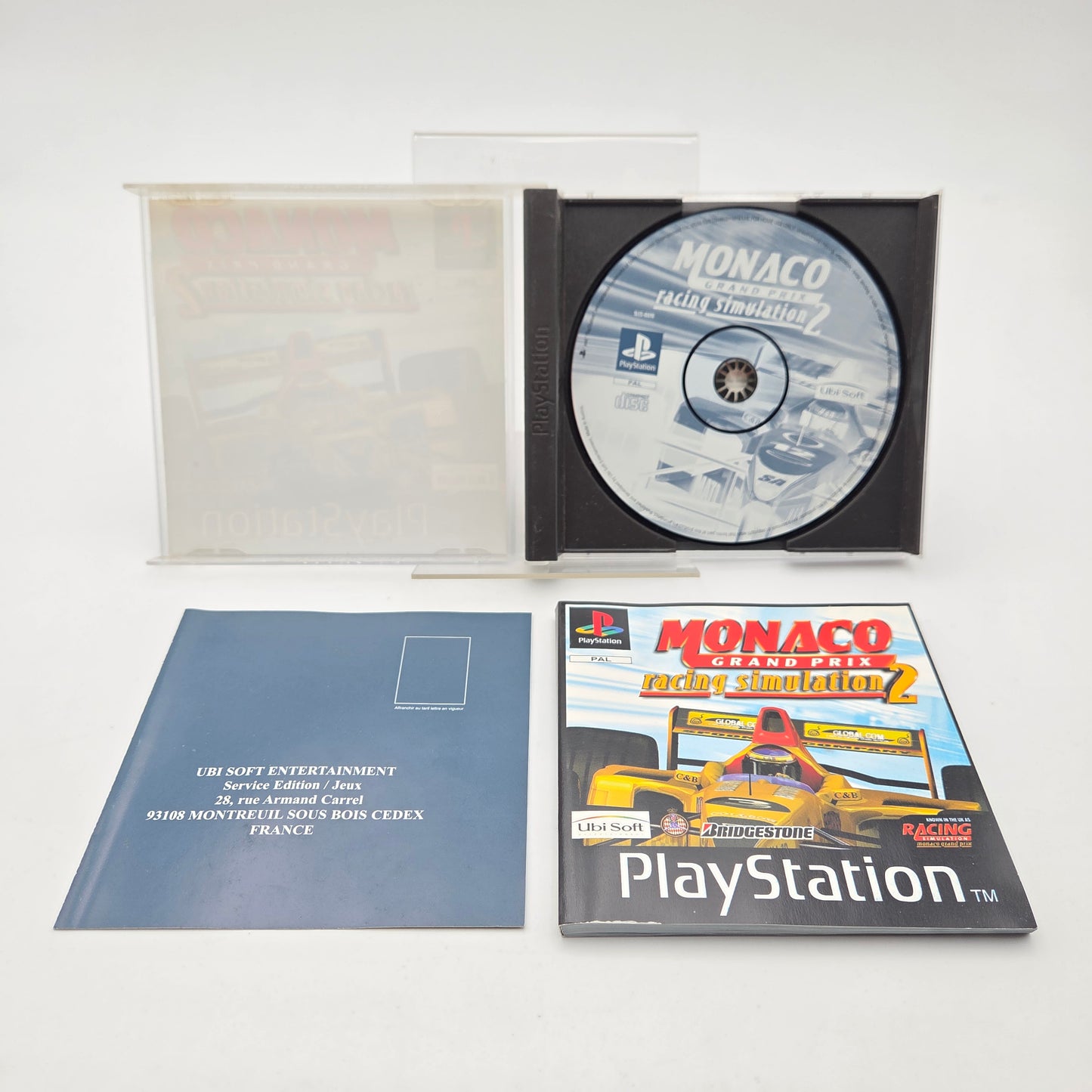 MONACO GRAND PRIX RACING SIMULATION 2 - PLAYSTATION 1