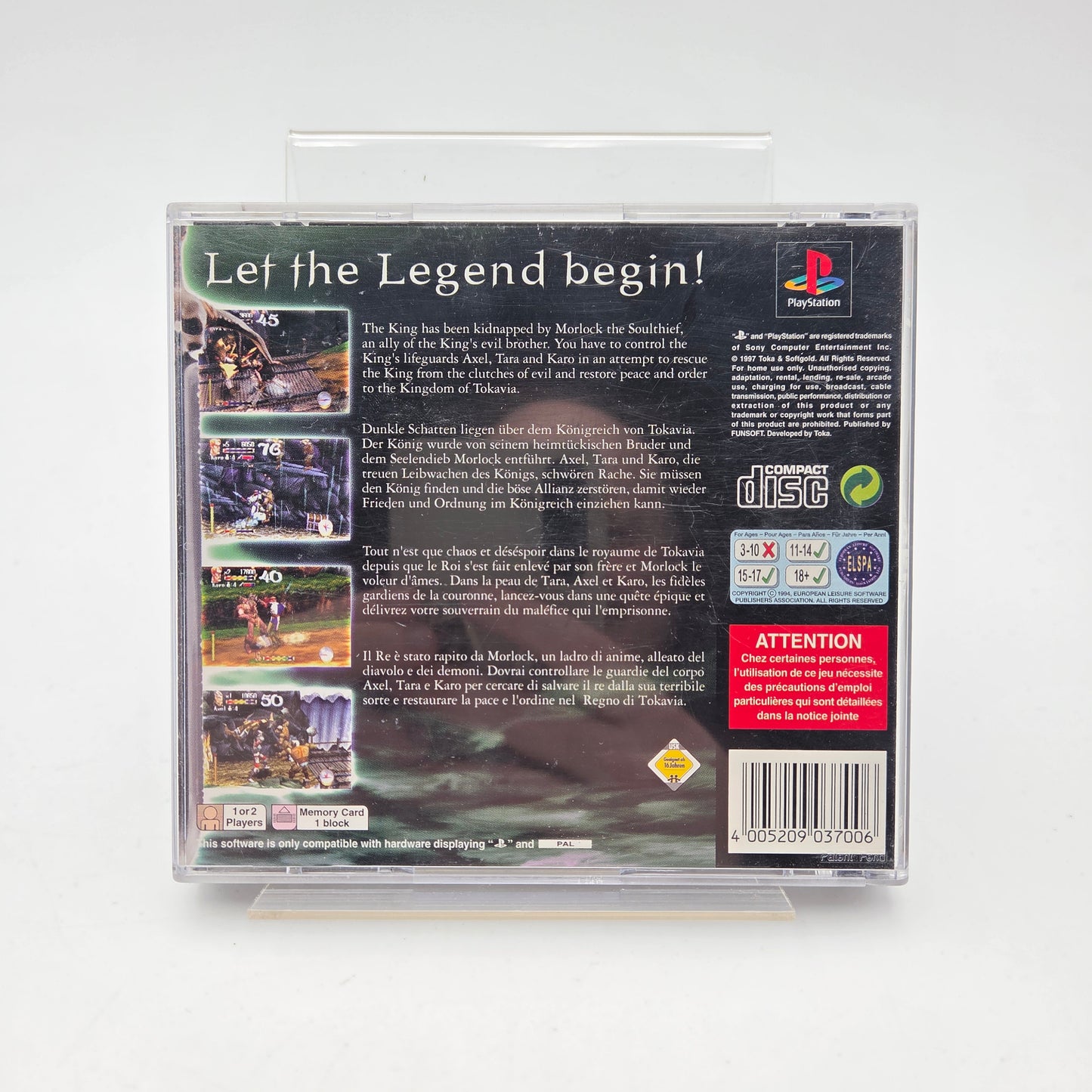 LEGEND - PLAYSTATION 1