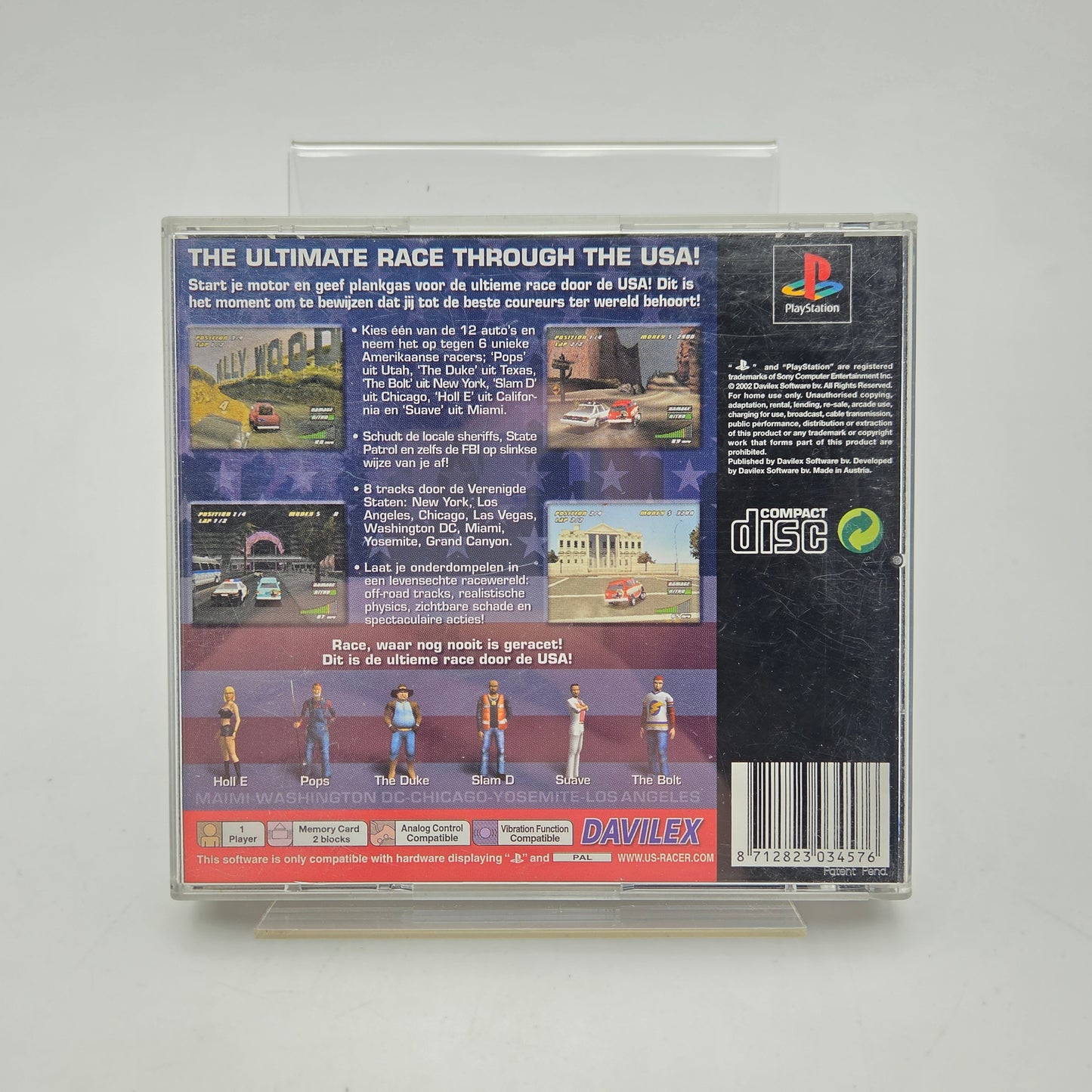A2 RACER GOES USA - PLAYSTATION 1
