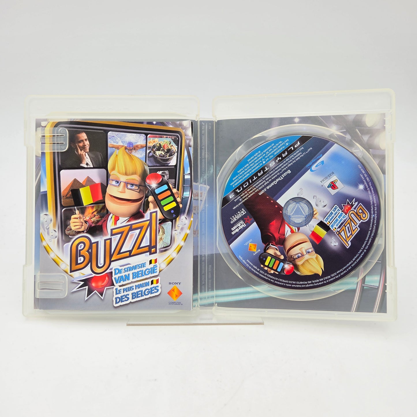 BUZZ!: LE PLUS MALIN DES BELGES / DE STRAFSTE VAN BELGIË - PLAYSTATION 3