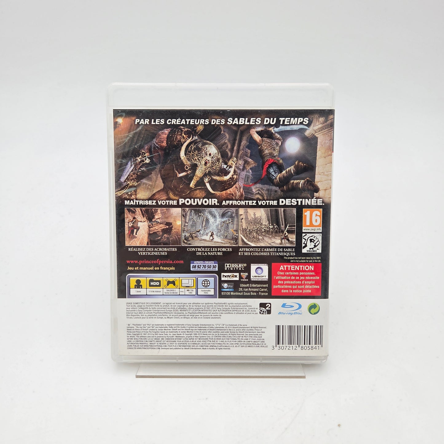 PRINCE OF PERSIA: LES SABLES OUBLIÉS - PLAYSTATION 3