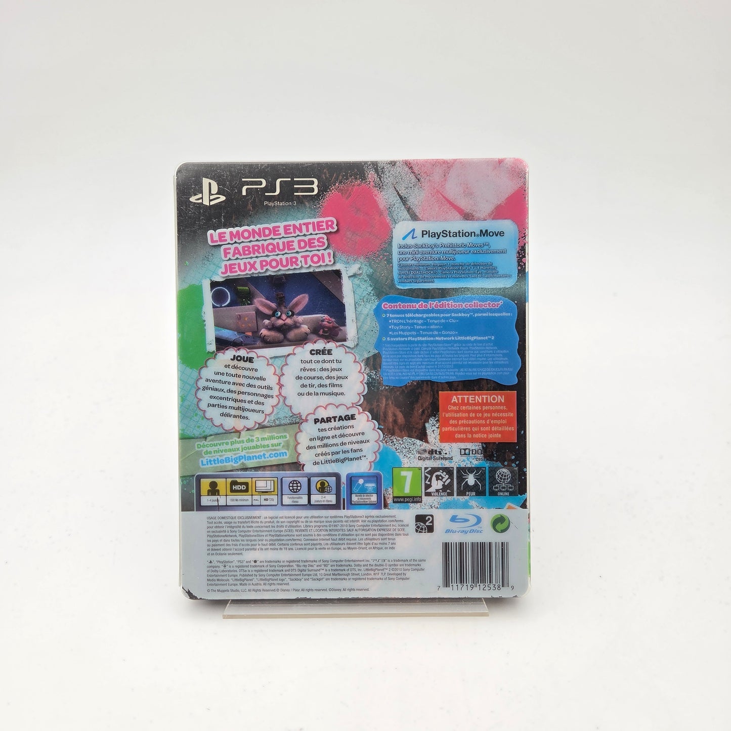 LITTLEBIGPLANET 2 STEELBOOK - PLAYSTATION 3