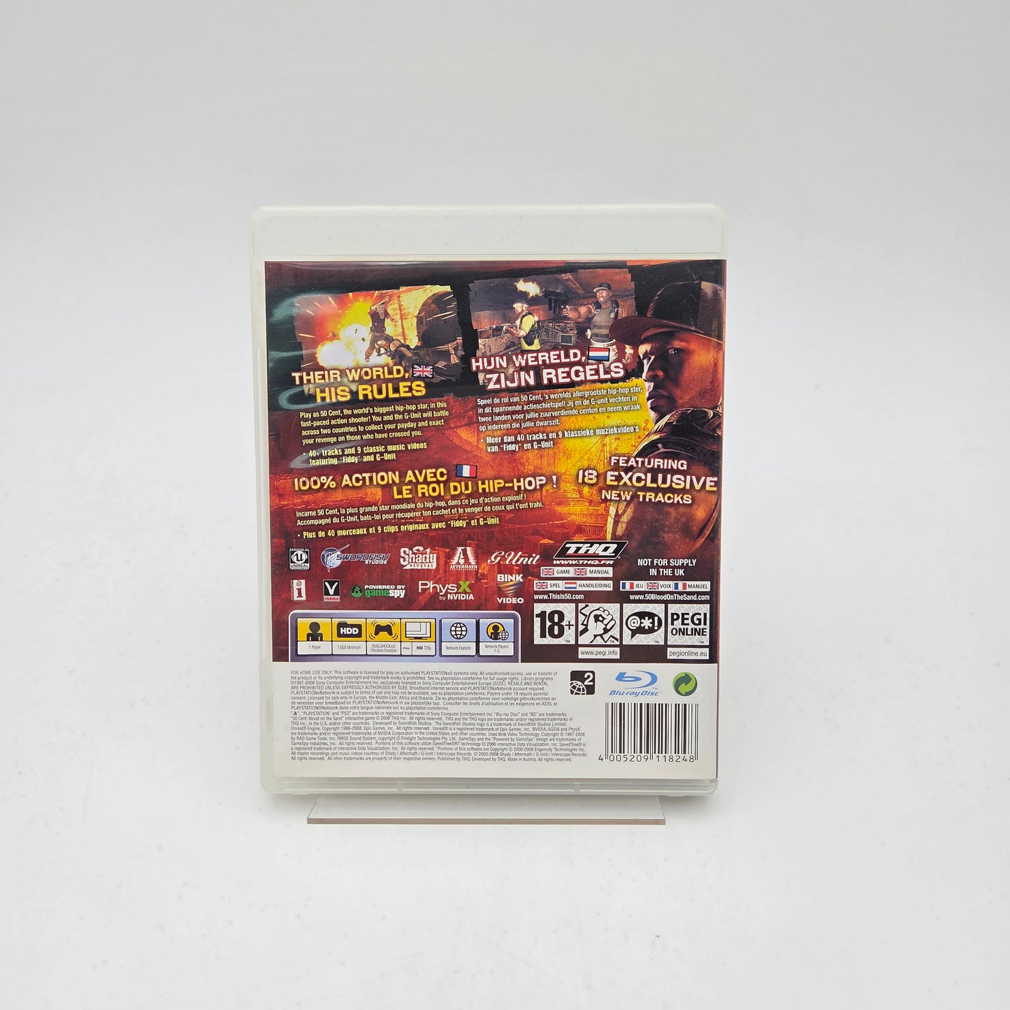 50 CENT: BLOOD ON THE SAND - PLAYSTATION 3