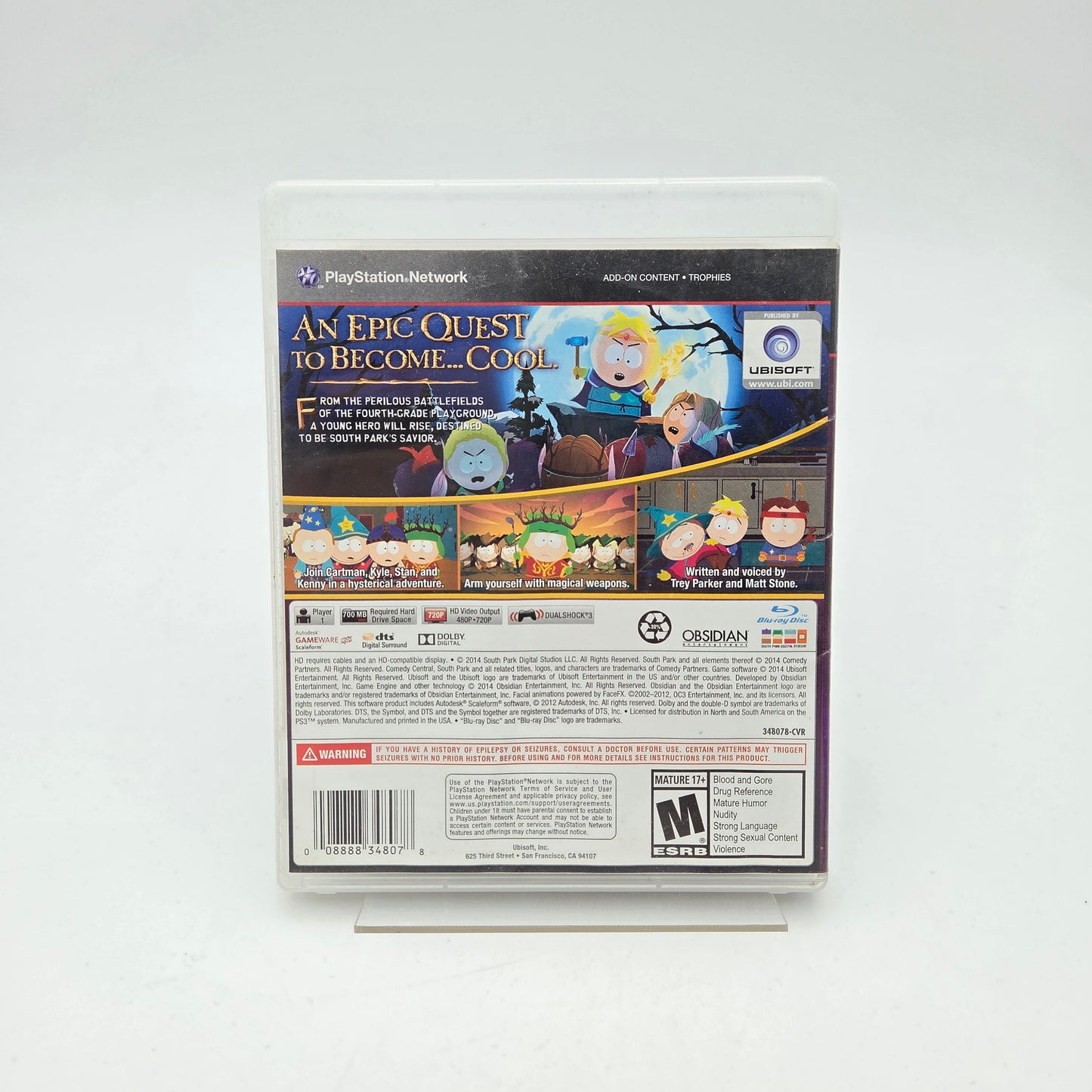 SOUTH PARK: THE STICK OF TRUTH - PLAYSTATION 3 US