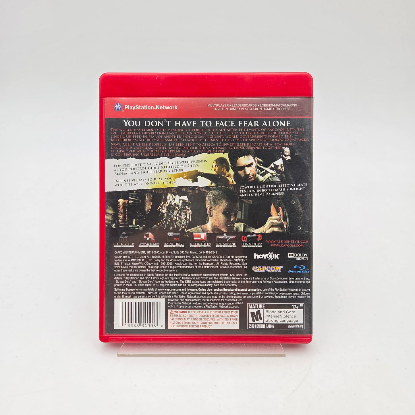 RESIDENT EVIL 5 - PLAYSTATION 3 US