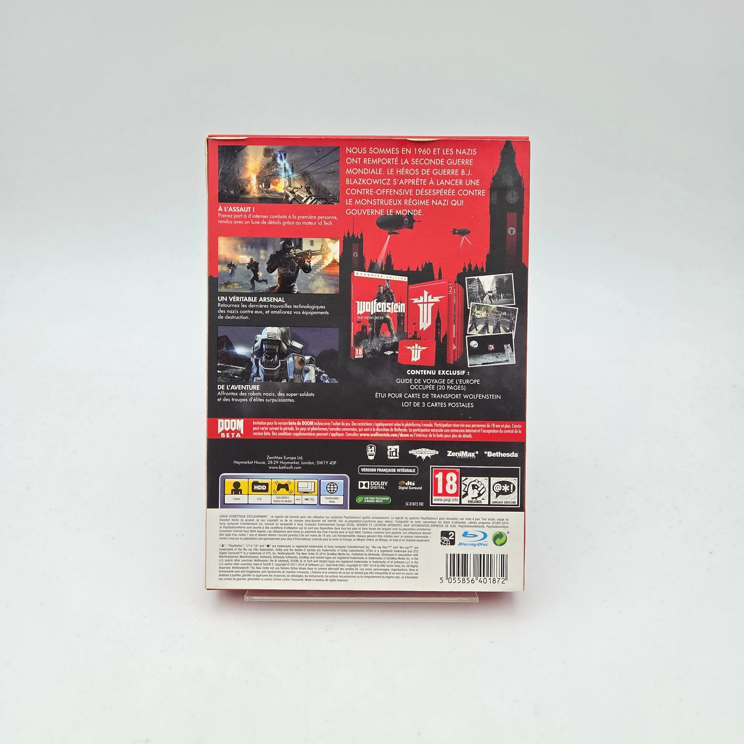 WOLFENSTEIN THE NEW ORDER OCCUPIED EDITION - PLAYSTATION 3