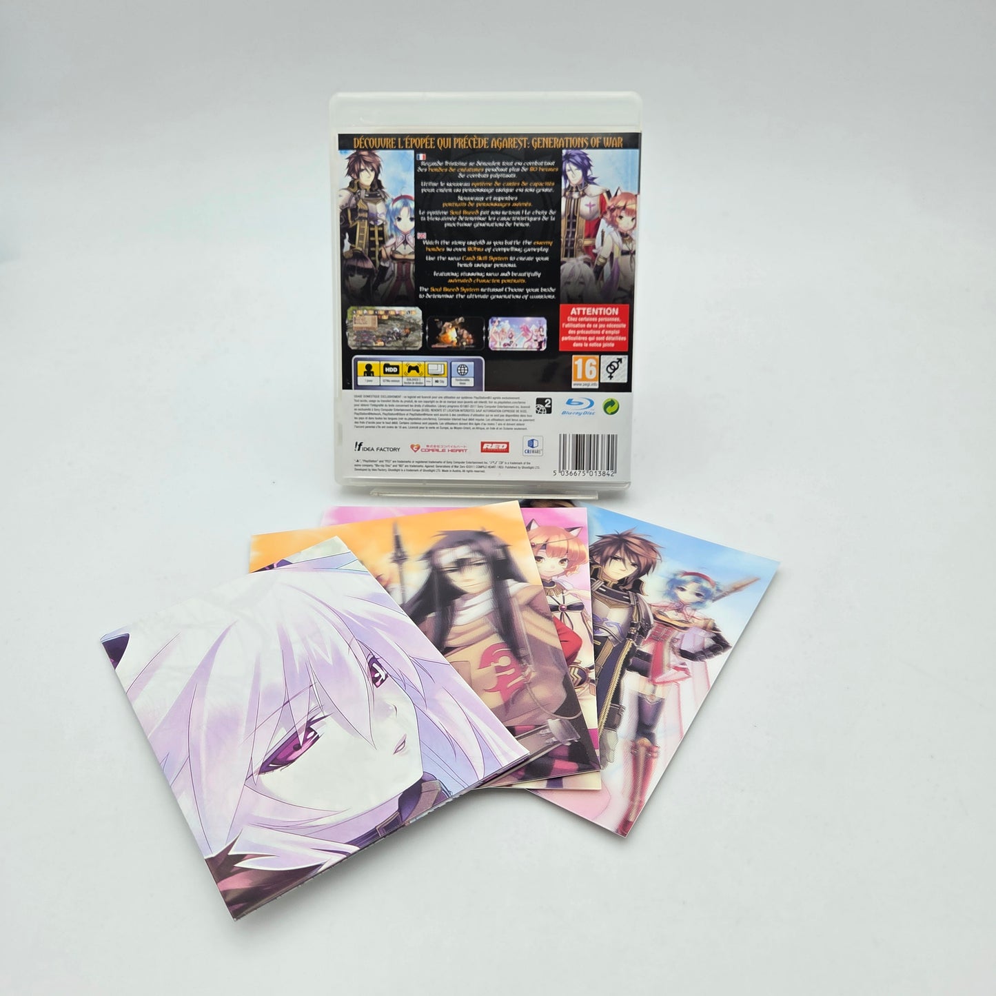 AGAREST ZERO GENERATIONS OF WAR - PLAYSTATION 3