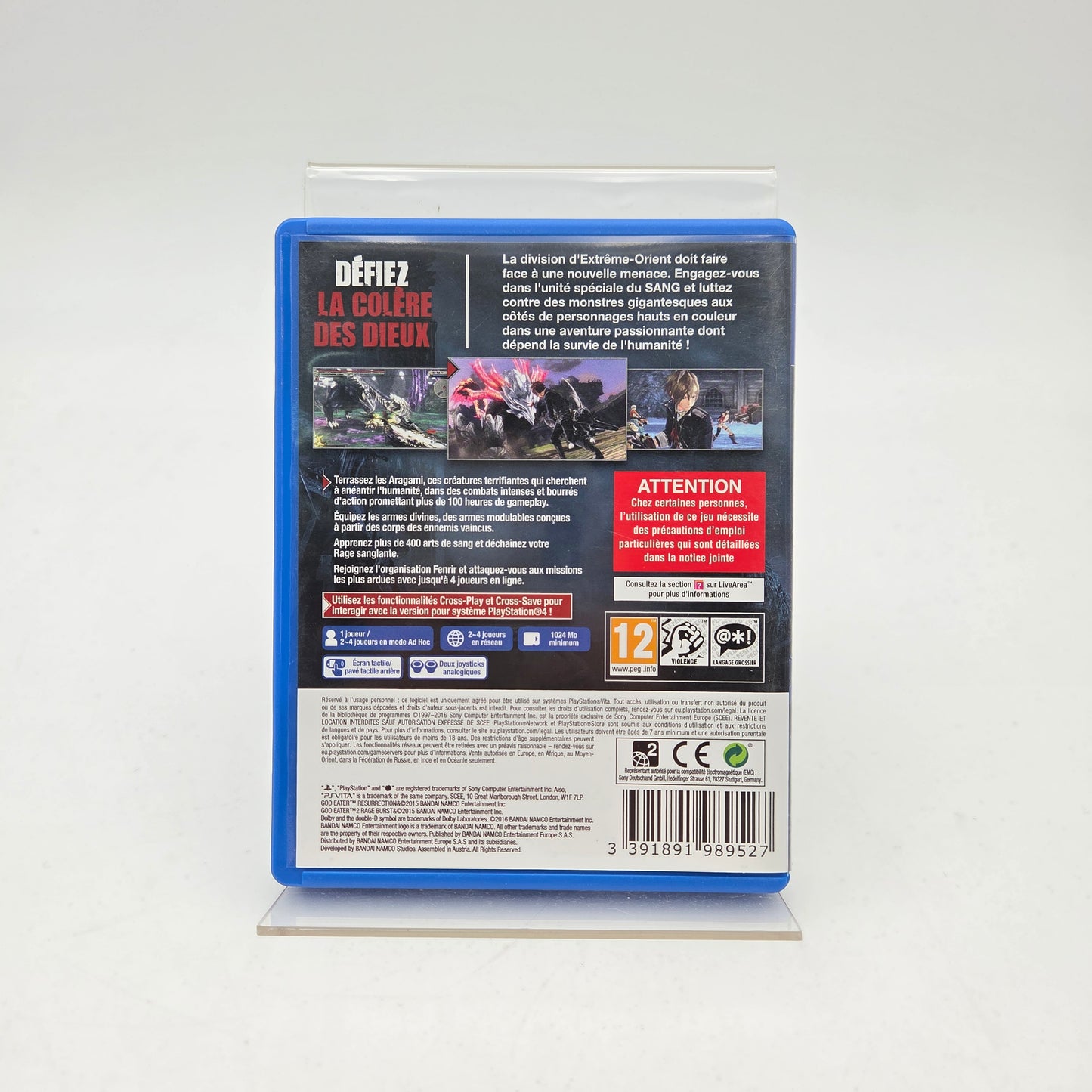 GOD EATER 2 RAGE BURST - PLAYSTATION VITA