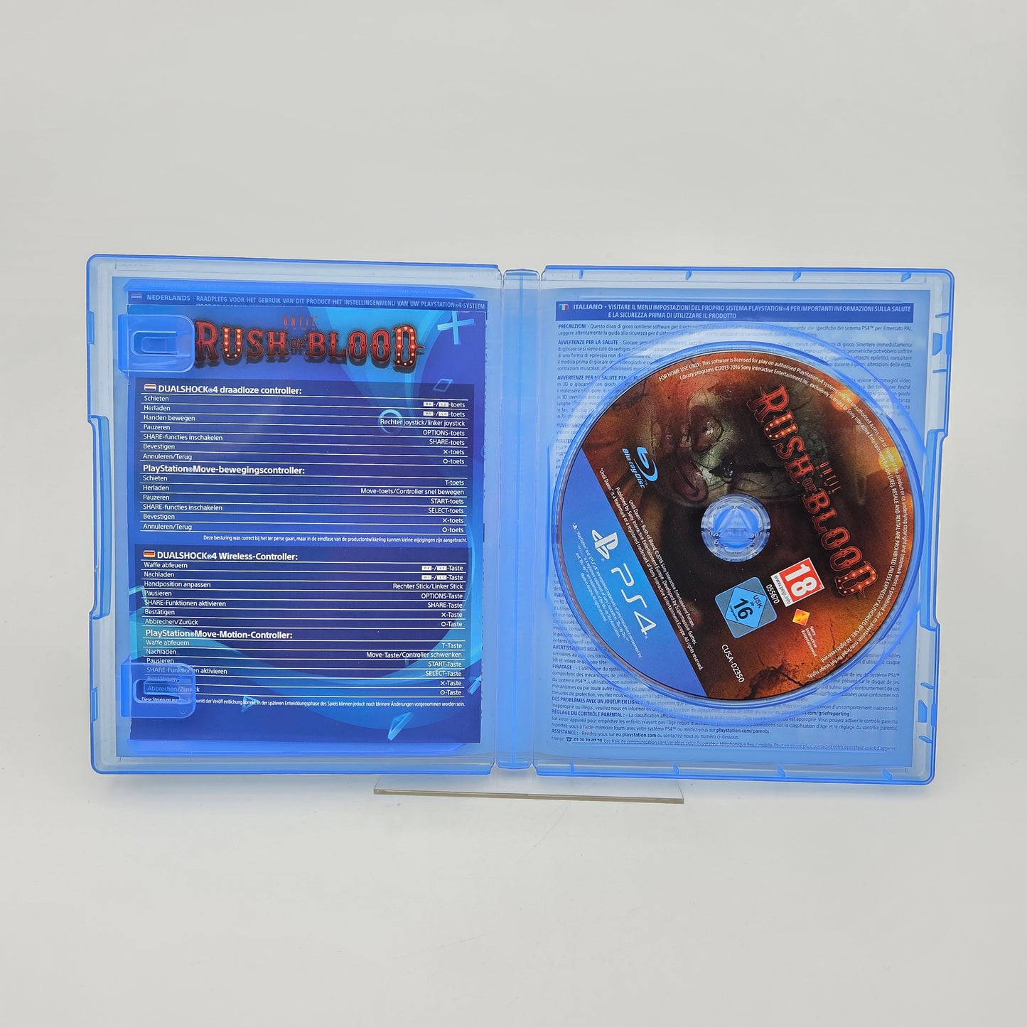UNTIL DAWN RUSH OF BLOOD - PLAYSTATION 4