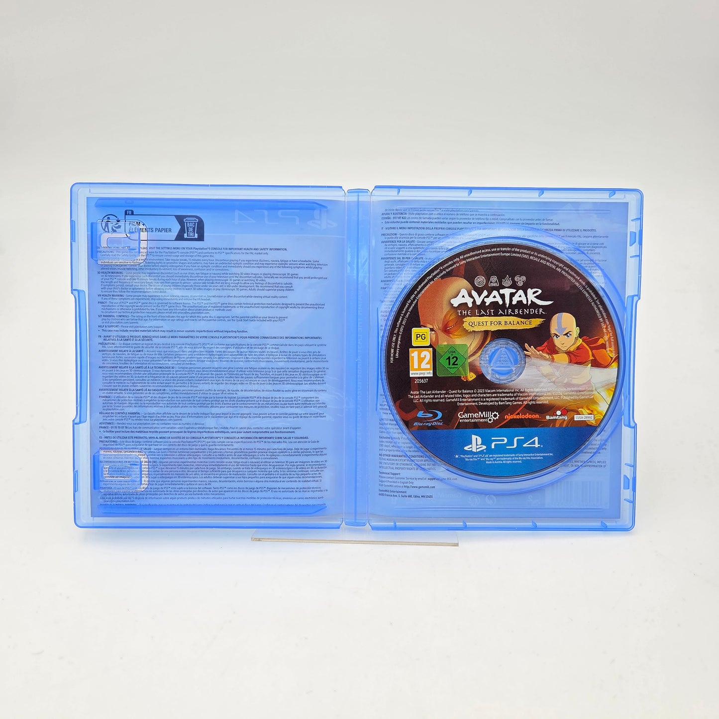 AVATAR THE LAST AIRBENDER QUEST FOR BALANCE - PLAYSTATION 4