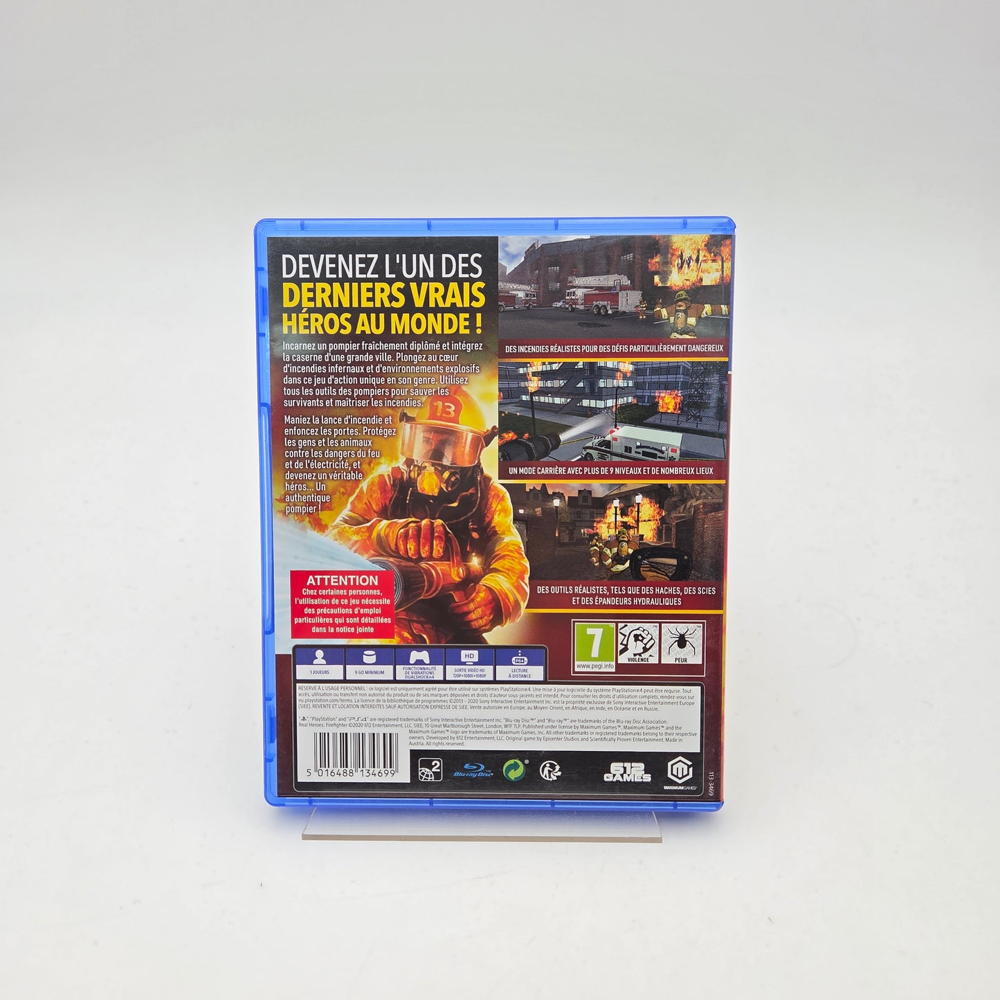 REAL HEROES FIREFIGHTER - PLAYSTATION 4