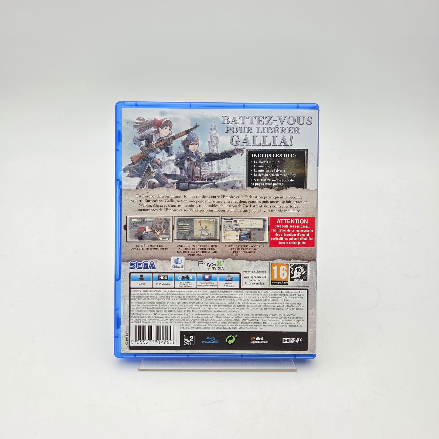VALKYRIA CHRONICLES REMASTERED - PLAYSTATION 4
