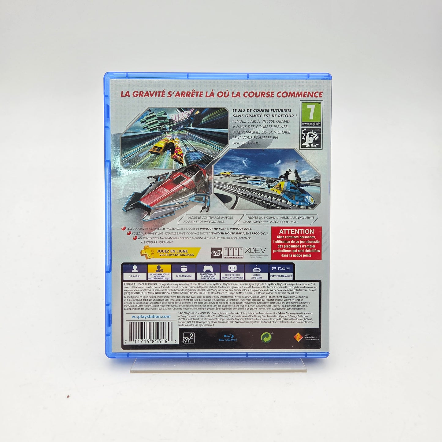 WIPEOUT OMEGA COLLECTION - PLAYSTATION 4